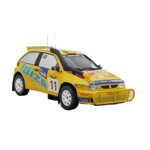 1:24 Legierung Für Seat Ibiza Kit Car WRC 1998 Rallye-Automodell Kinderspielzeug Erwachsenensammlung Geschenk von AQMUZE