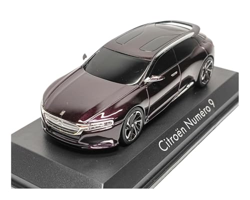 1:43 Für Citroën Numero9 Konzeptauto Metallmodell Fertigmodell Miniaturfahrzeug Sammlerstück von AQMUZE