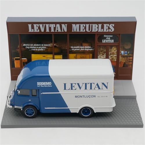 1:43 Legierung Szene Sandbox Auto Modellbausatz Für Renault Galion Wohnmöbelgeschäft Van Spielzeugauto von AQMUZE