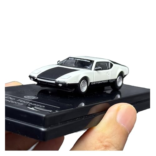 1:64 Für Tomaso Pantera 1972 Linksruder Sportwagen Vormontiertes Legierungsmodell Mini-Druckgussfahrzeug von AQMUZE