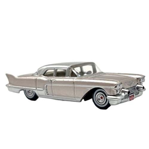 1:87 Für Cadillac Sportwagen Legierung Auto Modellbausatz Simulation Spielzeugauto Sammlung Ornamente(Silber) von AQMUZE