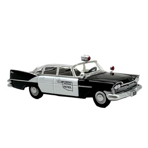 1:87 Für Oklahoma Highway Patrol Legierungs-Kleinwagenmodell-Simulationsbausatz von AQMUZE