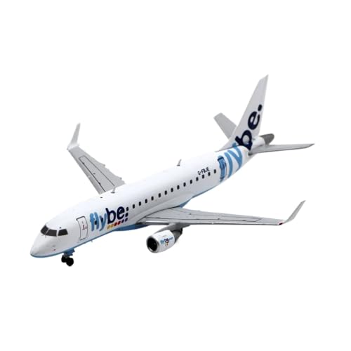 AQMUZE 1 400 For Flybe Airlines Embraer 170-200STD Simulation Flugzeug Modell Sammlung Souvenir Geschenk Spielzeug Miniaturen Set von AQMUZE