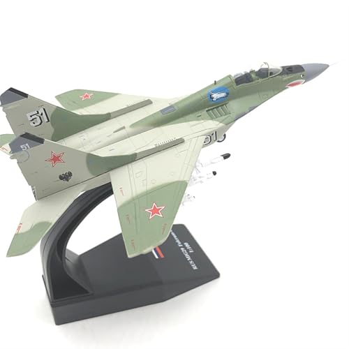AQMUZE Miniaturmodelle Flugzeuge 1 100 Fertiges Russisches MiG-29-Mehrzweck-Kampfflugzeugmodell Aus Legierung AQMUZE Miniaturmodelle Flugzeuge 1 100 Fertiges Russisches MiG-29-Mehrzweck-Kampfflugzeugmodell Aus Legierung von AQMUZE