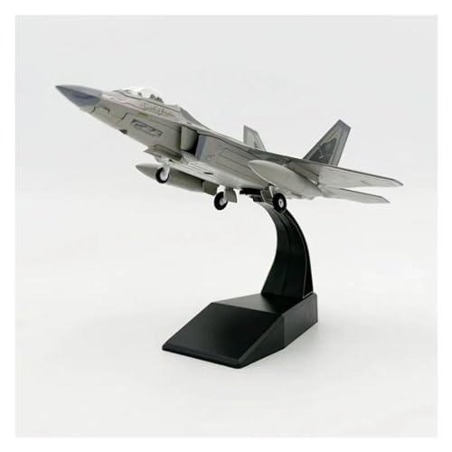 AQMUZE Miniaturmodelle Flugzeuge 1 100 Modell Spielzeug F22 Fighter Air Force Diecast Metall Flugzeug Modell Spielzeug von AQMUZE