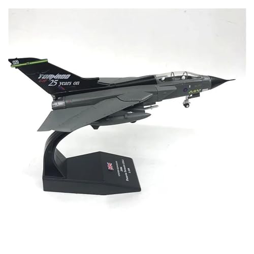 AQMUZE Miniaturmodelle Flugzeuge 1 100 Tornado-Kämpfer Metallsimulationslegierung Flugzeugmodell Junge Kinderspielzeug von AQMUZE