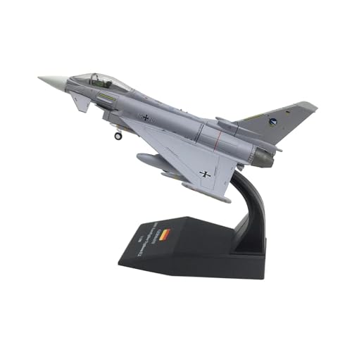 AQMUZE Miniaturmodelle Flugzeuge 1 100 Typhoon EF2000 Deutsche Luftwaffe Metall Simulation Legierung Kämpfer Modell Flugzeug Modell Spielzeug von AQMUZE