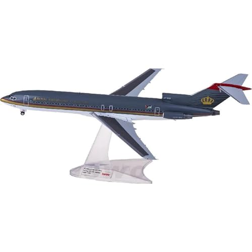 AQMUZE Miniaturmodelle Flugzeuge 1 200 727-200 JY-AFU Diecast Flugzeug Modell Miniatur Metall Luftfahrt Spielzeug Für Jungen Geschenk von AQMUZE
