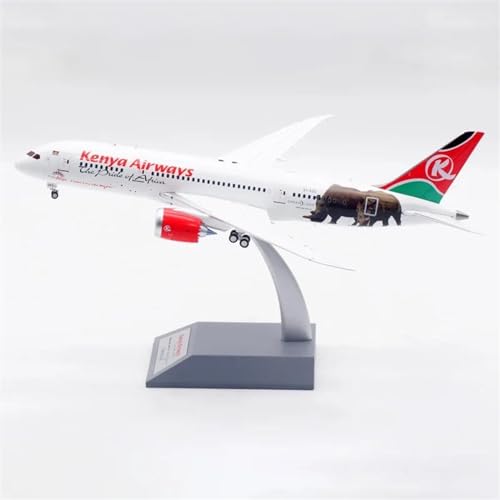 AQMUZE Miniaturmodelle Flugzeuge 1 200 B787-8 5Y-KZD Diecasts Flugzeug Modell Sammeln Metall Geschenk Spielzeug Für Jungen von AQMUZE