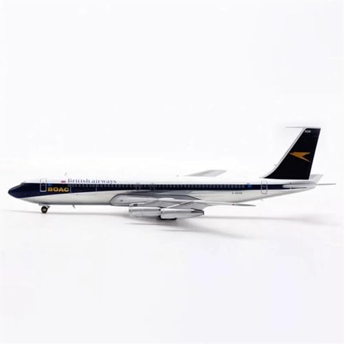 AQMUZE Miniaturmodelle Flugzeuge 1 200 British 707-300 G-AXGW Gießt Druck Flugzeug Modell Sammeln Metall Geschenk Spielzeug von AQMUZE