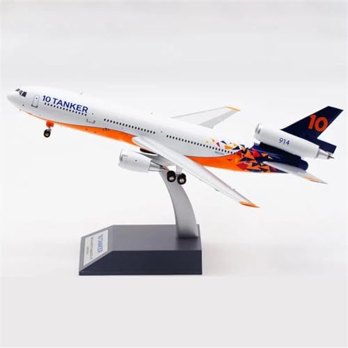 AQMUZE Miniaturmodelle Flugzeuge 1 200 DC-10-30 N603AX Druckguss Flugzeug Modell Metall Luftfahrt Geschenk Spielzeug von AQMUZE