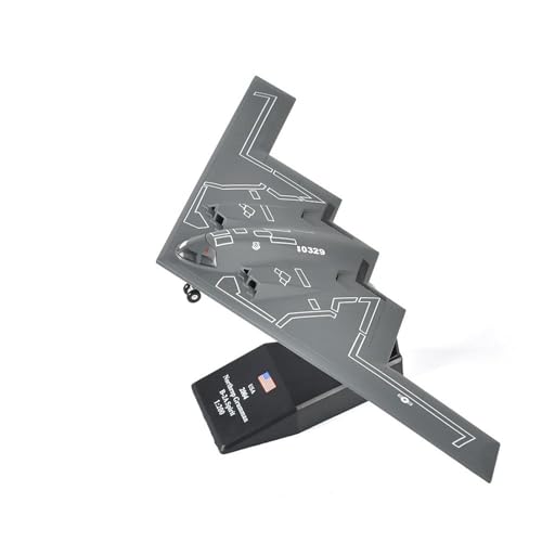 AQMUZE Miniaturmodelle Flugzeuge 1 200 Für B-2 Tarnkappenbomber Air Force Phantom B2 Militärflugzeug Modellflugzeug Aus Druckgussmetall von AQMUZE