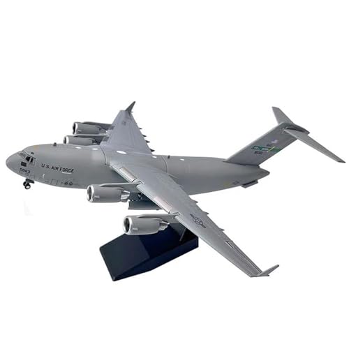 AQMUZE Miniaturmodelle Flugzeuge 1 200 US C-17Globemaster III Strategie-Transportflugzeug, Druckguss-Flugzeug, Modellspielzeug, Geschenk von AQMUZE