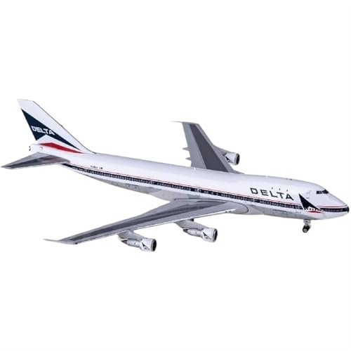 AQMUZE Miniaturmodelle Flugzeuge 1 400 Metallskala Flugzeug Delta Air Boeing 747-100 Gießt Druck Luftfahrt Miniaturen Avion Modell Spielzeug von AQMUZE