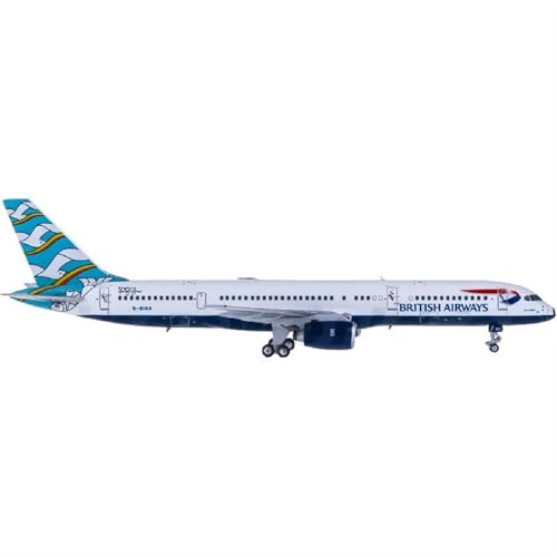 AQMUZE Miniaturmodelle Flugzeuge 1 400 Skala 757-200 Gießt Druck Luftfahrt Miniaturen Avion Metall Flugzeug Modell Spielzeug Für Jungen von AQMUZE
