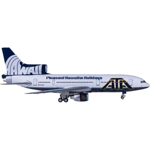 AQMUZE Miniaturmodelle Flugzeuge 1 400 Skala L-1011-500 N163AT Metall Miniaturen Aviacion Flugzeug Modell Spielzeug Für Jungen von AQMUZE