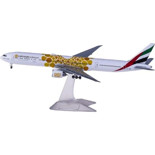 AQMUZE Miniaturmodelle Flugzeuge 1 500 777-300ER Gießt Druck Flugzeug Modell Metall Miniaturen Sammeln Weihnachten Geschenk Spielzeug von AQMUZE
