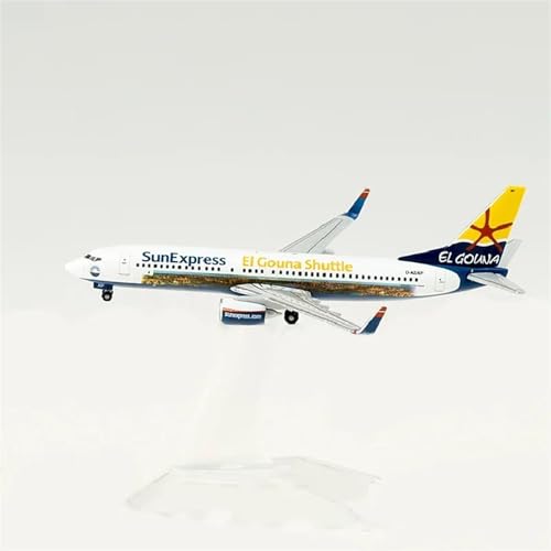 AQMUZE Miniaturmodelle Flugzeuge 1 500 Skala Boeing 737-800 Druckguss Avion Metall Aviacion Miniaturen Flugzeug Modell Spielzeug Für Jungen von AQMUZE