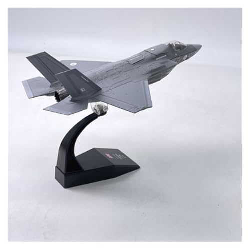 AQMUZE Miniaturmodelle Flugzeuge 1 72 British Air Force F35B Kampfjet Flugmuster Simulation Legierung Flugzeugmodell von AQMUZE