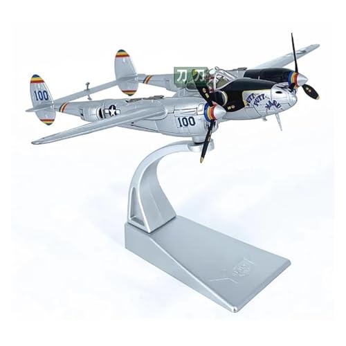 AQMUZE Miniaturmodelle Flugzeuge 1 72 Maßstab P-38 Kampfflugzeug fertiges Flugzeug Simulationsmodell Gedenkdekoration Souvenir Geschenke von AQMUZE
