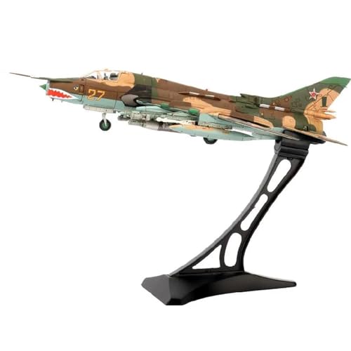 AQMUZE Miniaturmodelle Flugzeuge 1 72 SU-17 Air Force Diecasts Flugzeug Modell Sammeln Metall Spielzeug Für Jungen Geschenk von AQMUZE