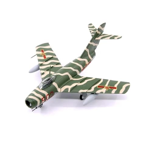 AQMUZE Miniaturmodelle Flugzeuge 1 72 Skala Chinesische Luftwaffe MIG-15 Kampfflugzeug Modell Simulation Sammeln Spielzeug Geschenk von AQMUZE
