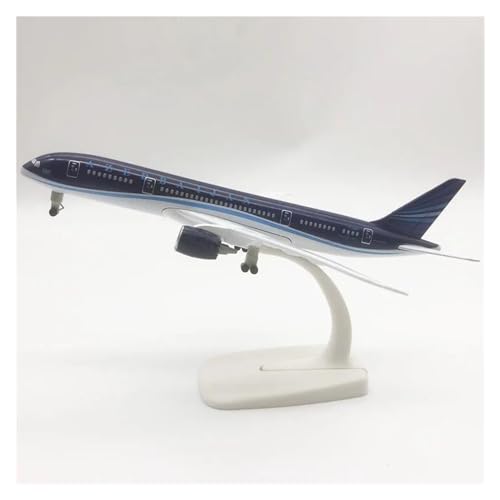 AQMUZE Miniaturmodelle Flugzeuge 1:350 Aserbaidschan B787 Flugzeugmodell, Metallsimulations-Flugzeugmodell von AQMUZE