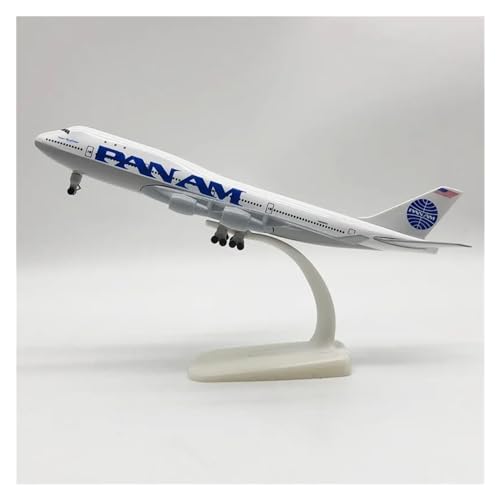 AQMUZE Miniaturmodelle Flugzeuge 1:350 Luftfahrt B747 Flugzeugmodell Metallsimulation Passagierflugzeugmodell von AQMUZE