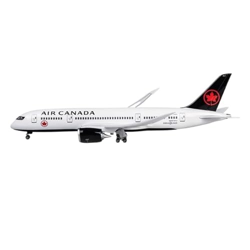 AQMUZE Miniaturmodelle Flugzeuge 43 cm Für Air Canada Boeing B787 Flugzeugmodell Aus Kunstharz Im Maßstab 1:130 Mit Lichtrad, Sammlung,Ausstellungsstück, Geschenk(No Light Canada New) von AQMUZE