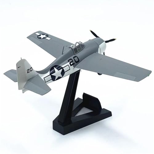 AQMUZE Miniaturmodelle Flugzeuge Amerikanisches F4F Militarisiertes Kampfflugzeug Plastikmodell 1 72 Spielzeug Geschenksammlung von AQMUZE