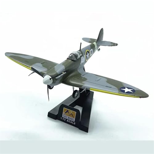 AQMUZE Miniaturmodelle Flugzeuge Amerikanisches Spitfire-Kampfflugzeug, Kunststoffmodell, 1 72, Militarisiertes Kampfflugzeug, Spielzeug, Geschenk von AQMUZE