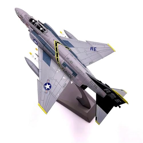 AQMUZE Miniaturmodelle Flugzeuge Diecast 1 100 Ghost Pirate Flag Squadron F-4B Kämpfer Modell Desktop Dekoration AQMUZE Miniaturmodelle Flugzeuge Diecast 1 100 Ghost Pirate Flag Squadron F-4B Kämpfer Modell Desktop Dekoration von AQMUZE