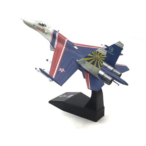 AQMUZE Miniaturmodelle Flugzeuge Diecast 1 100 Skala Russische Luftwaffe SU-27 Kampfflugzeug Legierung Modell Geschenk Sammlung Dekorative AQMUZE Miniaturmodelle Flugzeuge Diecast 1 100 Skala Russische Luftwaffe SU-27 Kampfflugzeug Legierung Modell Geschenk Sammlung Dekorative von AQMUZE