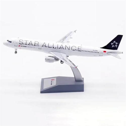 AQMUZE Miniaturmodelle Flugzeuge Diecast 1 200 Air China A321 B-6383 Starry Alliance Flugzeuglegierung Fertiges Souvenir-Sammlungsspielzeug von AQMUZE