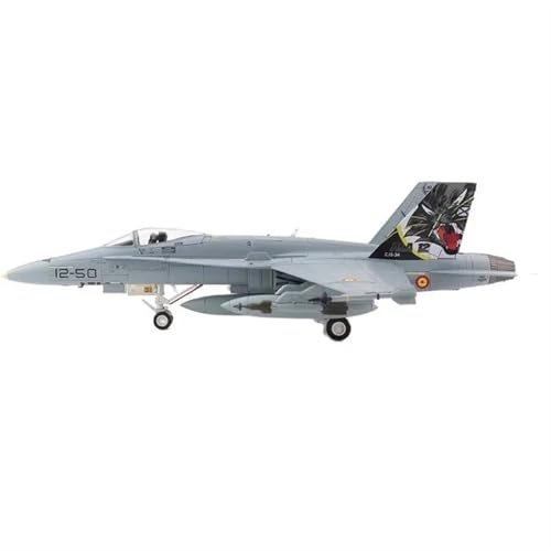 AQMUZE Miniaturmodelle Flugzeuge Diecast 1 72 Maßstab Spanische Luftwaffe F-18 Kampfflugzeug Legierung & Kunststoff Modell Geschenk Spielzeug Diecast von AQMUZE