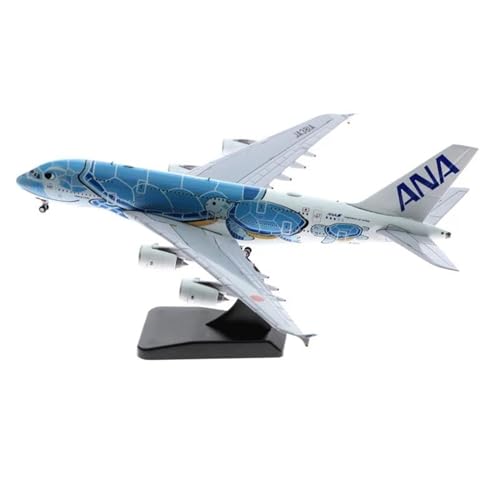 AQMUZE Miniaturmodelle Flugzeuge Diecast A380 Zivilluftfahrt-Verkehrsflugzeug Legierung Modell 1 400 Druckguss Spielzeug Geschenk Sammlung Display von AQMUZE