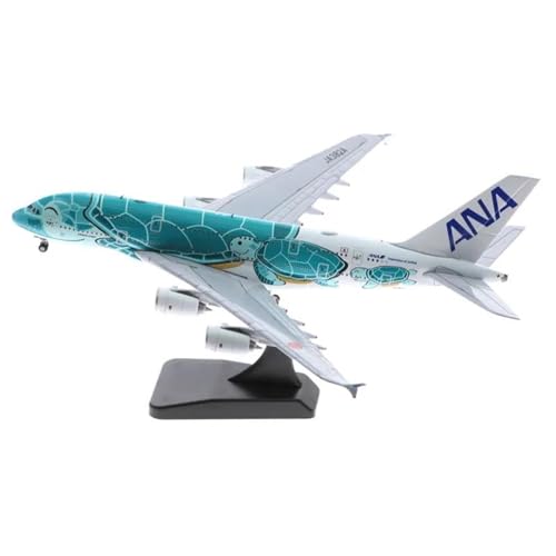 AQMUZE Miniaturmodelle Flugzeuge Diecast A380 Zivilluftfahrt-Verkehrsflugzeug Legierung Modell 1 400 Druckguss Spielzeug Geschenk Sammlung von AQMUZE