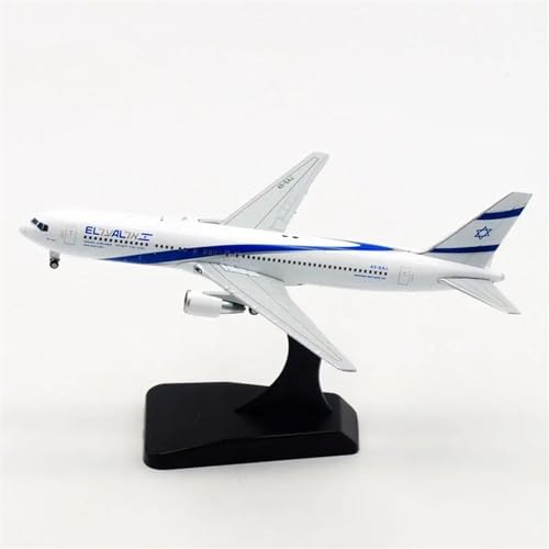 AQMUZE Miniaturmodelle Flugzeuge Diecast B767-300ER Zivilluftfahrt-Legierungsmodell 1 400 Druckguss-Spielzeug-Geschenksammlung Simulationsanzeige von AQMUZE