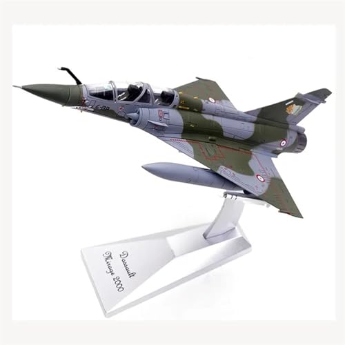 AQMUZE Miniaturmodelle Flugzeuge Diecast Maßstab 1 72 Französisch Air Force Mirage 2000 Kämpfer N Flugzeug Modell Spielzeug Erwachsene von AQMUZE
