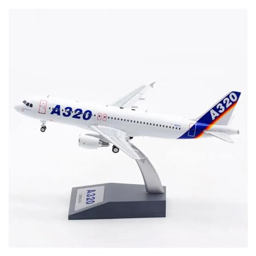 AQMUZE Miniaturmodelle Flugzeuge Druckguss 1 200 A320F-WWBA Flugzeugmodell Für Kinder Geschenk Spielzeug Sammeln Ornament Ausstellung von AQMUZE