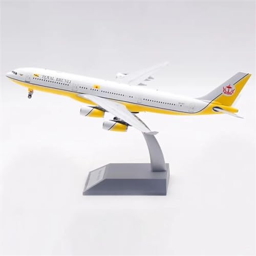 AQMUZE Miniaturmodelle Flugzeuge Druckguss 1 200 A340-200 Flugzeugsimulation, Legierung, Fertiges Souvenir, Hobby-Sammlung, Spielzeug von AQMUZE