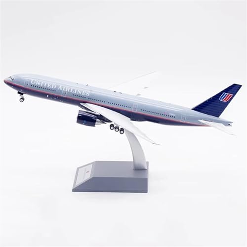 AQMUZE Miniaturmodelle Flugzeuge Druckguss 1 200 B777-200 Flugzeugsimulation, Legierung, Fertiges Souvenir, Hobby-Sammlung, Spielzeug von AQMUZE