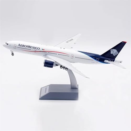 AQMUZE Miniaturmodelle Flugzeuge Druckguss 1 200 Mexiko B777-200ER Flugzeug Legierung Fertig Souvenir Sammlung Spielzeug Geschenk von AQMUZE