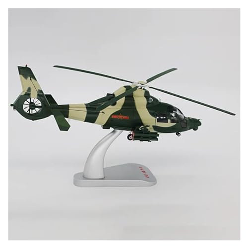 AQMUZE Miniaturmodelle Flugzeuge Druckguss 1 32 Gunship Z-9 Legierung Flugzeugmodell Quad Propeller Junge Spielzeug von AQMUZE