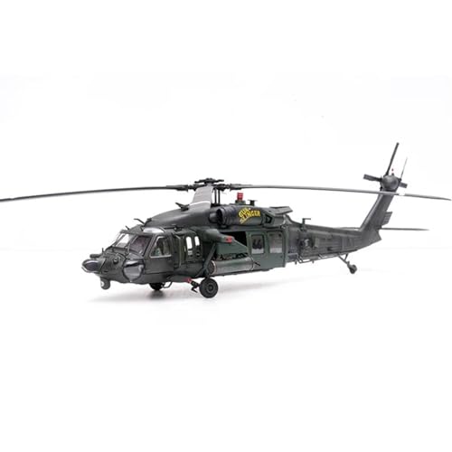 AQMUZE Miniaturmodelle Flugzeuge Druckguss MH-60L Militärischer Kampfhubschrauber 1 72 Legierungssimulationsflugzeugmodell Ornament Geschenk von AQMUZE