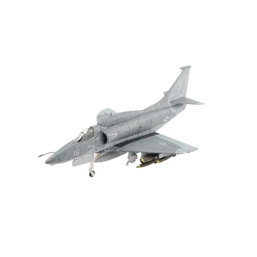 AQMUZE Miniaturmodelle Flugzeuge Druckguss-Marineinfanterie-Kampfjet A-4F Skyhawk, Militarisierter Kampf, 1 72, Legierungssimulation von AQMUZE