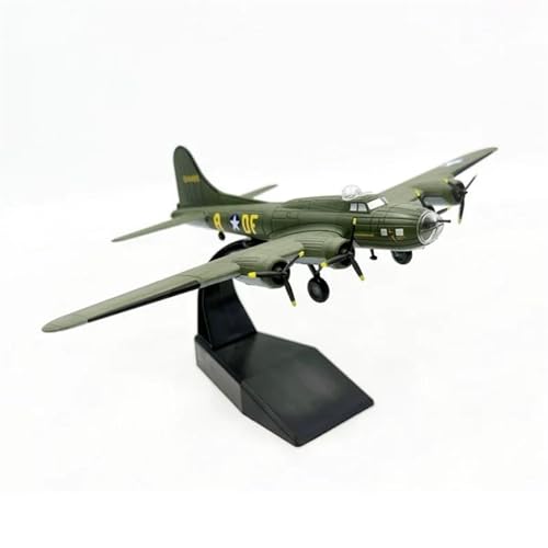 AQMUZE Miniaturmodelle Flugzeuge Druckguss-Metalllegierung 1 144 Klassisches Bomberflugzeug B17 Flugzeugmodell Spielzeug Für Die Sammlung von AQMUZE