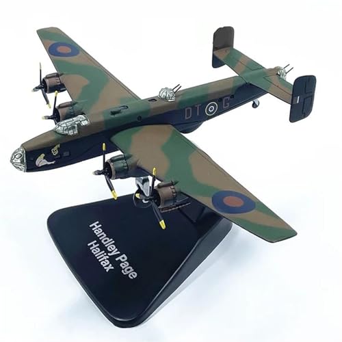 AQMUZE Miniaturmodelle Flugzeuge Druckguss-Modell Eines Britischen Bombers, Militarisierter Kampf, Legierung, Maßstab 1 144, Spielzeug-Geschenksammlung von AQMUZE