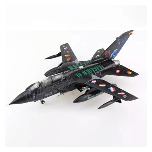 AQMUZE Miniaturmodelle Flugzeuge Druckguss-Modell Für Tornado-Kampfflugzeuge Im Maßstab 1 72, Dekoration, Souvenir-Geschenke Für Erwachsene Und Jungen von AQMUZE