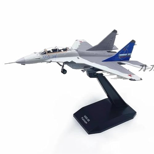 AQMUZE Miniaturmodelle Flugzeuge Druckguss-Modell Im Maßstab 1 100, Russischer Bemalter Mig-35-Düsenjäger, Legierungsmodell, Statische Geschenke AQMUZE Miniaturmodelle Flugzeuge Druckguss-Modell Im Maßstab 1 100, Russischer Bemalter Mig-35-Düsenjäger, Legierungsmodell, Statische Geschenke von AQMUZE